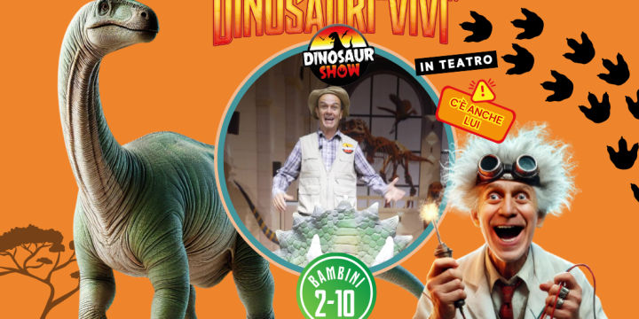 Novità 2025 Spettacolo Dinosauri “vivi”